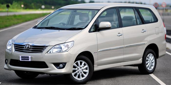 TOYOTA INNOVA, 5 PAX for rent with English speaking driver in Vietnam