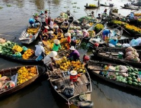Cai Be floating market one day tour