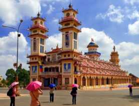 Saigon Cao Dai Temple Cu Chi Tunnels muslim tour 1 day